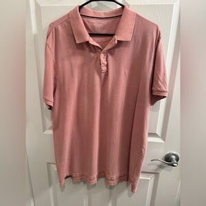 American eagle Men's coral Polo Shirt